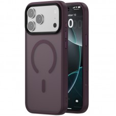 TPU+PC чохол Blueo Skin Friendly Frosted with Magnetic Fit для Apple iPhone 17 Pro Max / 18 Pro Max  Бордовий / Deep Cherry - 00000081524_4