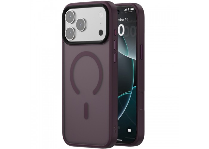 TPU+PC чохол Blueo Skin Friendly Frosted with Magnetic Fit для Apple iPhone 17 Pro Max / 18 Pro Max