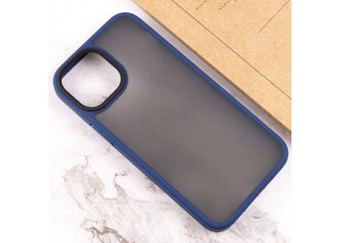 TPU+PC чохол Metal Buttons для Apple iPhone 13 (6.1