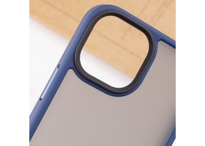 TPU+PC чохол Metal Buttons для Apple iPhone 13 (6.1