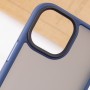 TPU+PC чохол Metal Buttons для Apple iPhone 13 (6.1