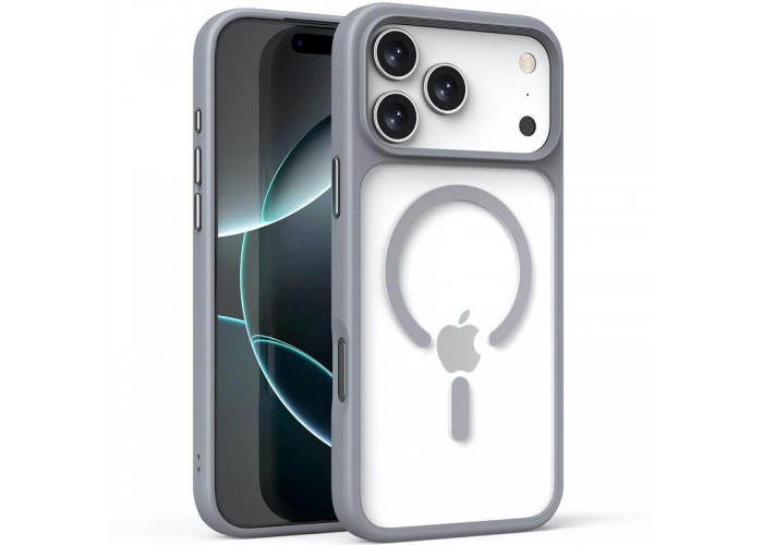 TPU+PC чохол Metal Buttons with MagSafe для Apple iPhone 17 Pro Max (6.9