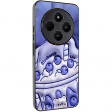 TPU+PC чохол Prisma Fluffie для Xiaomi Redmi 14C / Poco C75  Blueberry - 00000076588_20