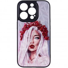 TPU+PC чохол Prisma Ladies для Apple iPhone 14 Pro Max (6.7")  Ukrainian Girl - 00000058240_1