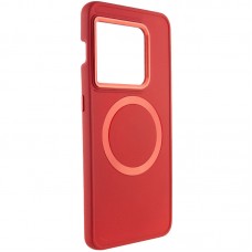 TPU чохол Bonbon Metal Style with MagSafe для OnePlus 10 Pro  Червоний / Red - 00000065775_6