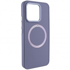 TPU чохол Bonbon Metal Style with MagSafe для Xiaomi Redmi Note 13 4G  Сірий / Lavender - 00000070696_8