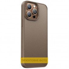 TPU чохол Carbon Protective with Magsafe для Apple iPhone 17 Air (6.5")  Coffee - 00000082029_2