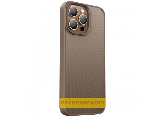 TPU чохол Carbon Protective with Magsafe для Apple iPhone 17 Air (6.5