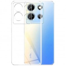 TPU чохол Epic Transparent 1,5mm Full Camera для Infinix Note 30 Pro NFC (X678B)  Безбарвний (прозорий) - 00000067786_1