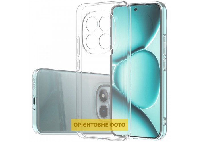TPU чохол Epic Transparent 1,5mm Full Camera для Xiaomi Redmi Note 17 Pro