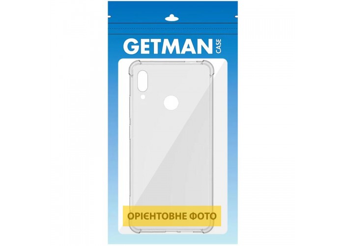 TPU чохол GETMAN Ease logo посилені кути Full Camera для Motorola Moto G86 5G