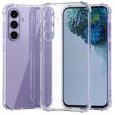 TPU чохол GETMAN Ease logo посилені кути Full Camera для Samsung Galaxy S25 FE  Безбарвний (прозорий) - 00000082053_1