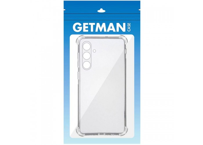 TPU чохол GETMAN Ease logo посилені кути Full Camera для Samsung Galaxy S25 FE