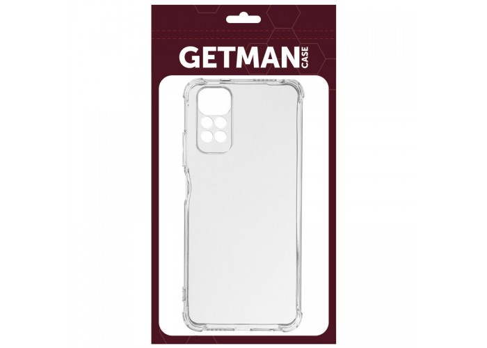 TPU чохол GETMAN Ease logo посилені кути Full Camera для Xiaomi Redmi Note 11 Pro 4G/5G / 12 Pro 4G