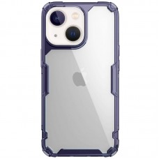 TPU чохол Nillkin Nature Pro Series для Apple iPhone 13 / 14 (6.1")  Темно-фіолетовий (прозорий) - 00000050305_6