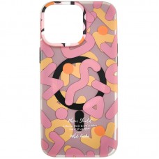 TPU чохол Pastel Chaos with MagSafe для Apple iPhone 16 Pro Max (6.9")  Pink - 00000081243_4