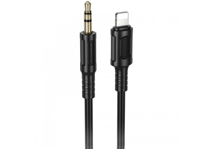 Аудіо кабель Aux Borofone BL25A Nice (Lightning to AUX 3.5mm) (1m)