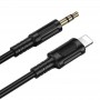 Аудіо кабель Aux Borofone BL25A Nice (Lightning to AUX 3.5mm) (1m)