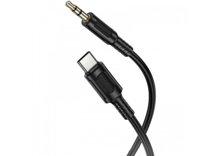 Аудіо кабель Aux Borofone BL25B Nice (Type-C to AUX 3.5mm) (1m)
