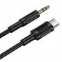 Аудіо кабель Aux Borofone BL25B Nice (Type-C to AUX 3.5mm) (1m)