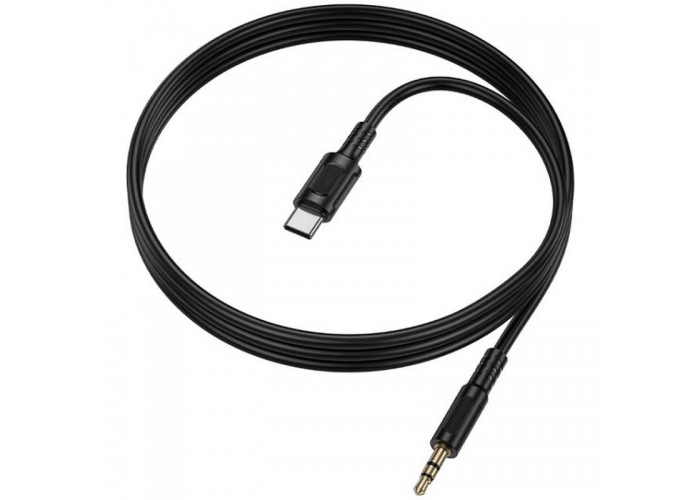 Аудіо кабель Aux Borofone BL25B Nice (Type-C to AUX 3.5mm) (1m)