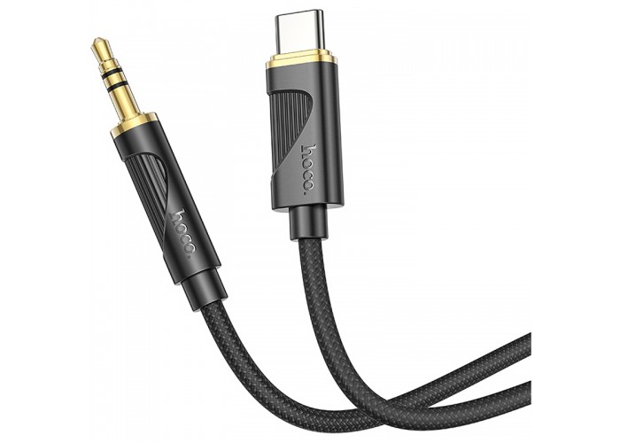 Аудіо кабель Aux Hoco UPA30 Friend (Type-C to AUX 3.5mm) (1m)