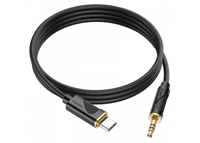 Аудіо кабель Aux Hoco UPA30 Friend (Type-C to AUX 3.5mm) (1m)
