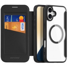 Чохол-книжка Dux Ducis Skin X Pro with MagSafe для Apple iPhone 16 (6.1")  Black - 00000073600_1