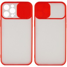 Чохол Camshield mate TPU зі шторкою для камери для Apple iPhone 12 Pro Max (6.7")  Червоний - 00000041648_3