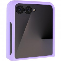Чохол Foldables Silicone Cover Lakshmi (AAA) для Motorola Razr 50  Бузковий / Dasheen - 00000080104_4