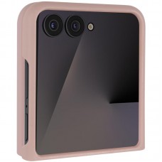 Чохол Foldables Silicone Cover Lakshmi (AAA) для Motorola Razr 50  Рожевий / Pink Sand - 00000080104_3