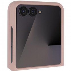 Чохол Foldables Silicone Cover Lakshmi (AAA) для Motorola Razr 50  Рожевий / Pink Sand - 00000080104_3