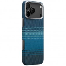 Чохол PC Carbon Protection Slim with MagSafe для Apple iPhone 17 Pro (6.3")  Blue - 00000085090_2