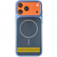 Чохол TPU TechWoven Hybrid with MagSafe для Apple iPhone 16 (6.1")  Blue - 00000085098_2