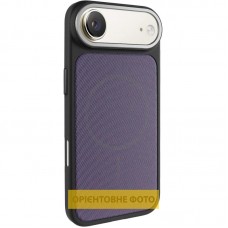 Чохол TPU TechWoven Hybrid with MagSafe для Apple iPhone 17 Air (6.5")  Black / Purple - 00000084836_1