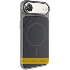 Чохол TPU TechWoven Hybrid with MagSafe для Apple iPhone 17 Air (6.5")  Grey / Black - 00000084836_4