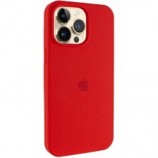 Чохол Silicone Case (AA) Logo with MagSafe для Apple iPhone 13 Pro (6.1")  Червоний / Red - 00000080636_6