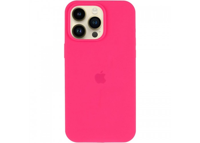 Чохол Silicone Case (AA) Logo with MagSafe для Apple iPhone 14 Pro Max (6.7