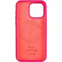 Чохол Silicone Case (AA) Logo with MagSafe для Apple iPhone 14 Pro Max (6.7