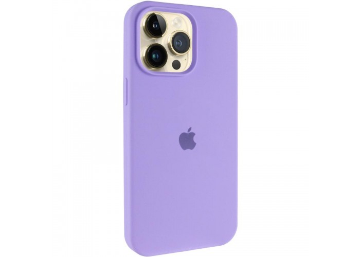 Чохол Silicone Case (AA) Logo with MagSafe для Apple iPhone 14 Pro Max (6.7