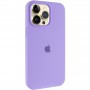 Чохол Silicone Case (AA) Logo with MagSafe для Apple iPhone 14 Pro Max (6.7