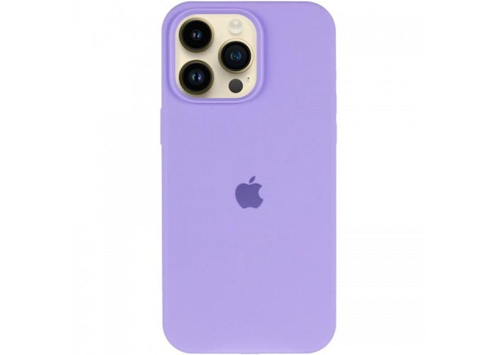 Чохол Silicone Case (AA) Logo with MagSafe для Apple iPhone 14 Pro Max (6.7