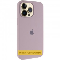 Чохол Silicone Case (AA) Logo with MagSafe для Apple iPhone 17 Pro (6.3")  Сірий / Lavender - 00000081002_10