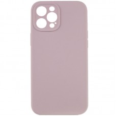 Чохол Silicone Case Full Camera Protective (AA) NO LOGO для Apple iPhone 12 Pro Max (6.7")  Сірий / Lavender - 00000070226_22