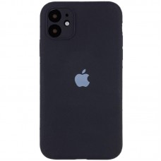 Чохол Silicone Case Full Camera Protective (AA) для Apple iPhone 12 (6.1")  Чорний / Black - 00000042250_4