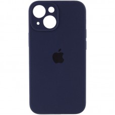 Чохол Silicone Case Full Camera Protective (AA) для Apple iPhone 13 (6.1")  Темно-синій / Midnight blue - 00000050657_21