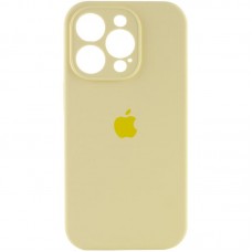 Чохол Silicone Case Full Camera Protective (AA) для Apple iPhone 13 Pro Max (6.7")  Жовтий / Mellow Yellow - 00000050658_24