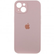 Чохол Silicone Case Full Camera Protective (AA) для Apple iPhone 14 (6.1")  Рожевий / Chalk Pink - 00000057034_31