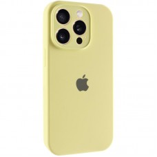 Чохол Silicone Case Full Camera Protective (AA) для Apple iPhone 14 Pro Max (6.7")  Жовтий / Mellow Yellow - 00000057053_6