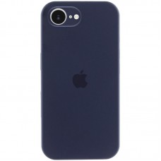 Чохол Silicone Case Full Camera Protective (AA) для Apple iPhone 16e (6.1")  Темно-синій / Midnight blue - 00000078764_29